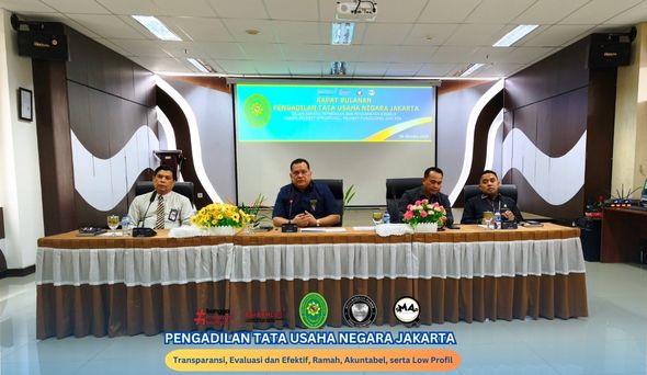 Rapat Bulanan Pengadilan…....