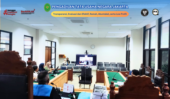 Pengadilan Tata Usaha Negara Jakarta Gelar Sidang Jarak Jauh Sesuai…....
